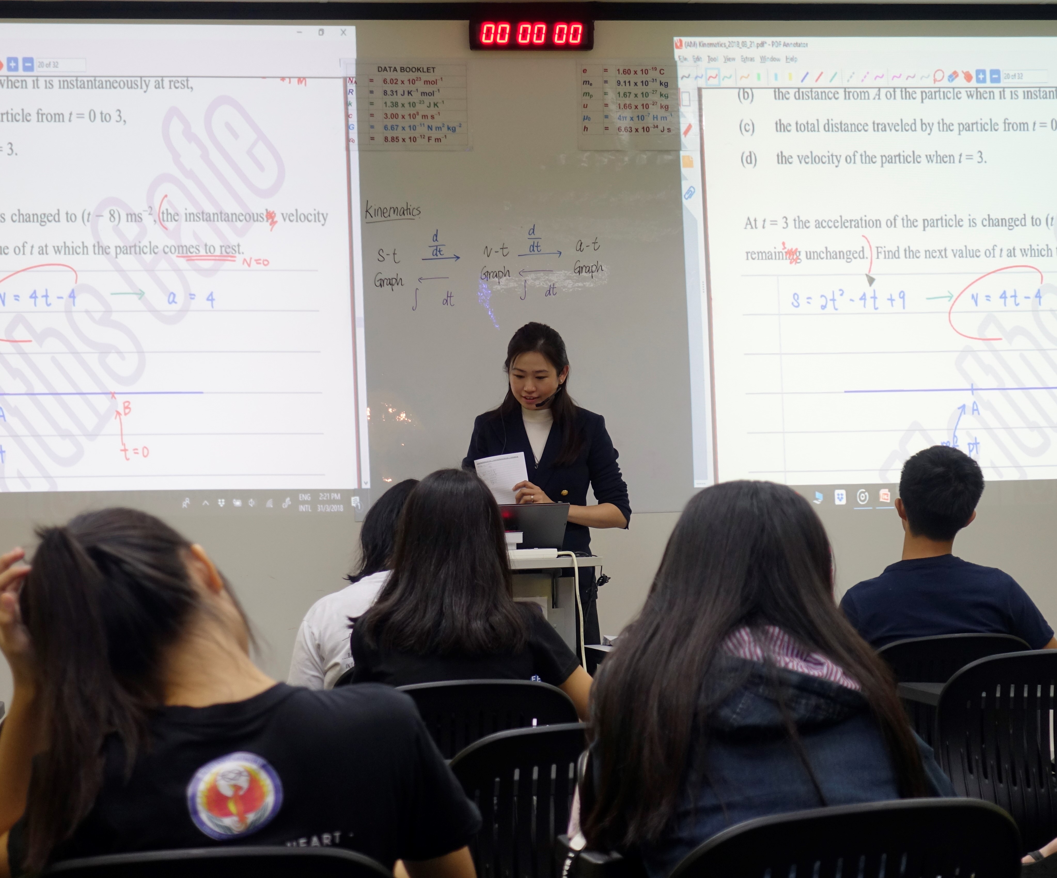 Ms Toh taching Secondary Maths classes in Novena