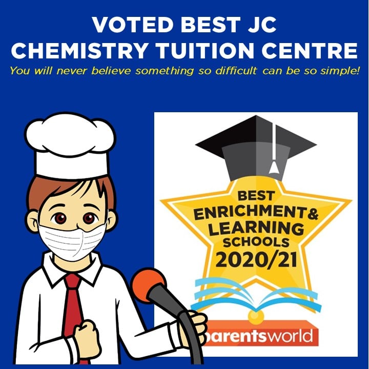 Our JC H2 Chemistry programme is voted and recognised to be one of the best in Singapore.