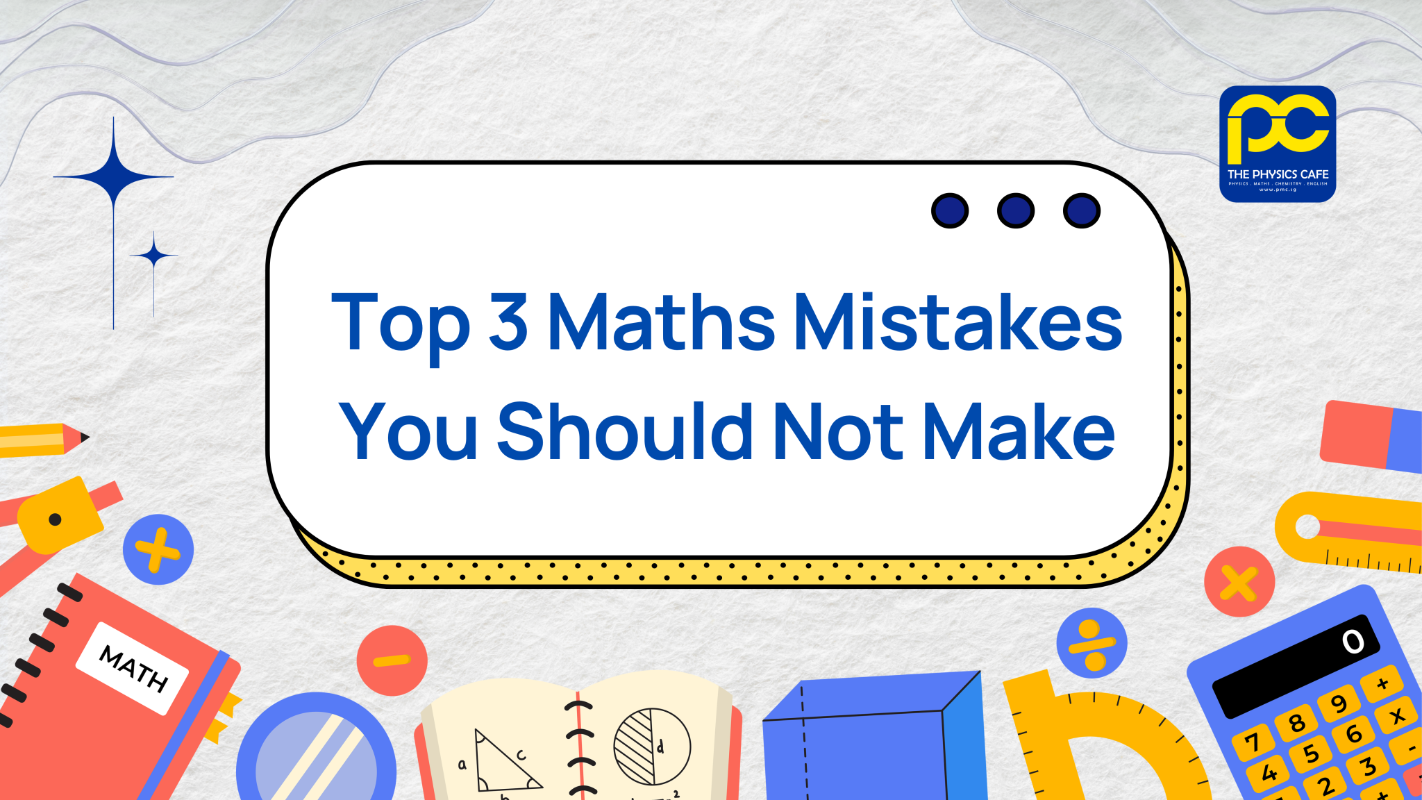 Top 3 maths mistakes you should not make
