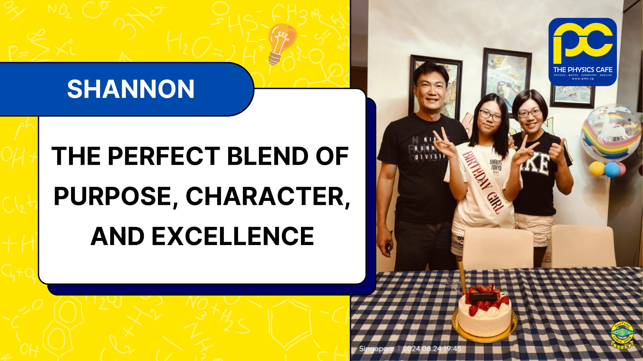 Shannon's inspiring journey illustrates how PMC encourages students to embrace challenges, achieve their academic goals, and be a positive change maker in every aspect of life.